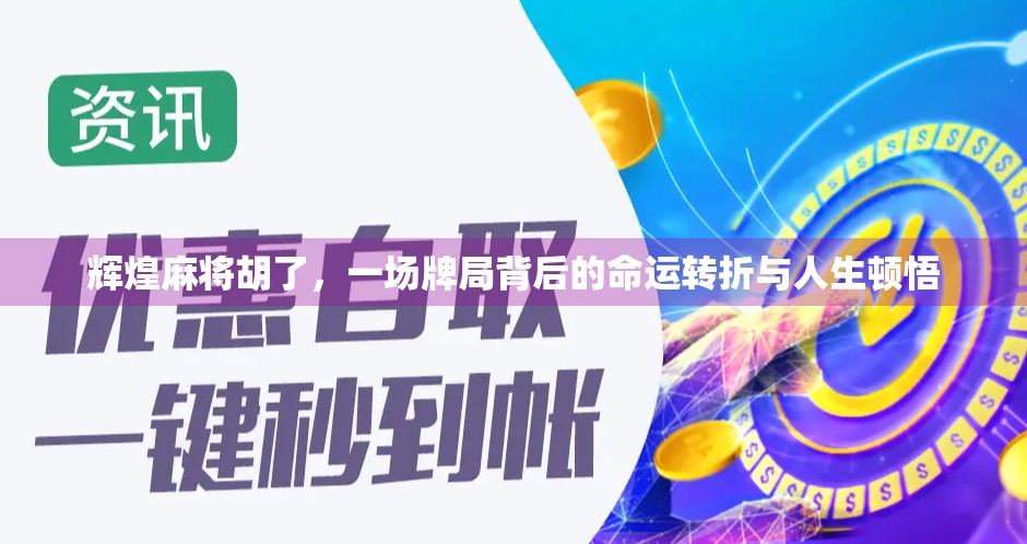 辉煌麻将胡了，一场牌局背后的命运转折与人生顿悟