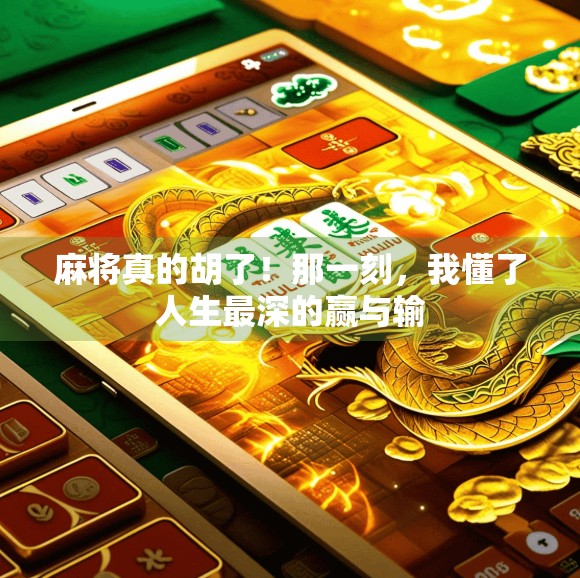 麻将真的胡了！那一刻，我懂了人生最深的赢与输
