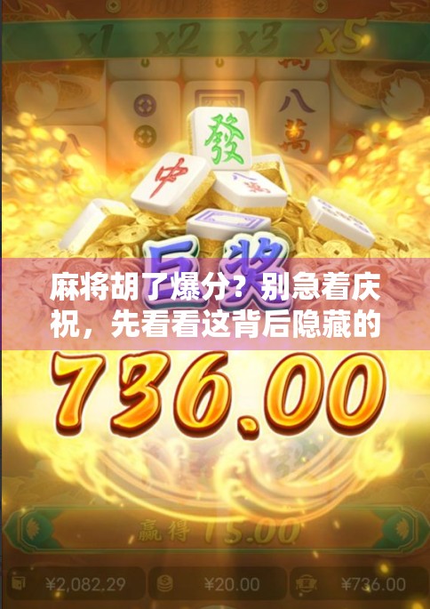 麻将胡了爆分？别急着庆祝，先看看这背后隐藏的玄机！