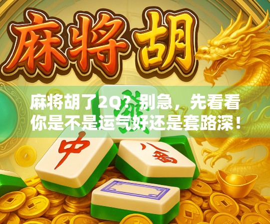 麻将胡了2Q？别急，先看看你是不是运气好还是套路深！