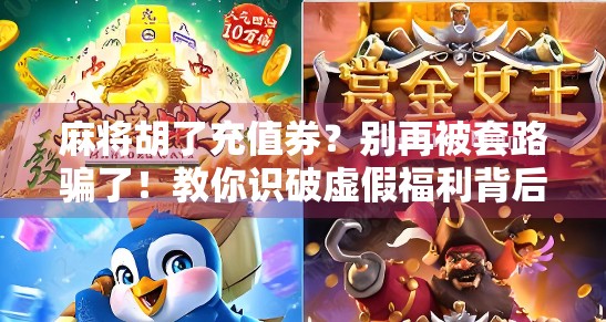 麻将胡了充值券？别再被套路骗了！教你识破虚假福利背后的陷阱
