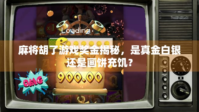 麻将胡了游戏奖金揭秘,是真金白银还是画饼充饥?