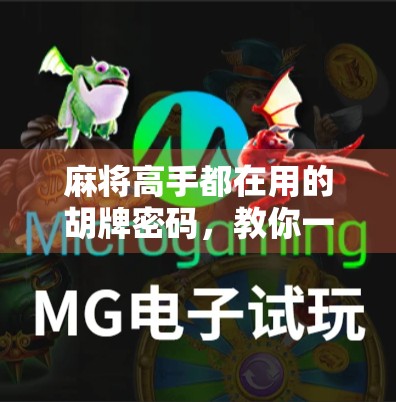 麻将高手都在用的胡牌密码，教你一眼识破对手是否真的胡了！