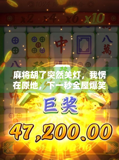 麻将胡了突然关灯，我愣在原地，下一秒全屋爆笑—这哪是停电，是社死现场！