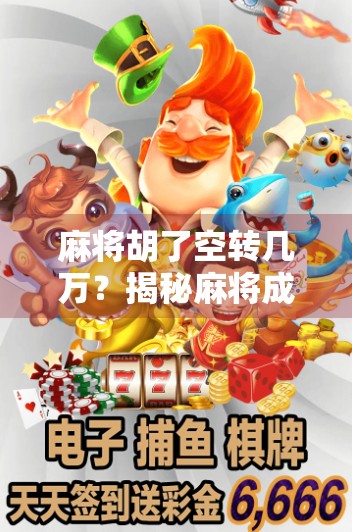 麻将胡了空转几万？揭秘麻将成瘾背后的成瘾机制与心理陷阱