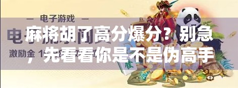 麻将胡了高分爆分？别急，先看看你是不是伪高手！