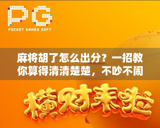 麻将胡了怎么出分?一招教你算得清清楚楚,不吵不闹赢麻了!