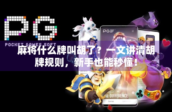 麻将什么牌叫胡了?一文讲清胡牌规则,新手也能秒懂!