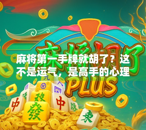 麻将第一手牌就胡了?这不是运气,是高手的心理战!