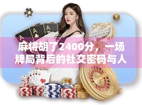 麻将胡了2400分，一场牌局背后的社交密码与人生隐喻