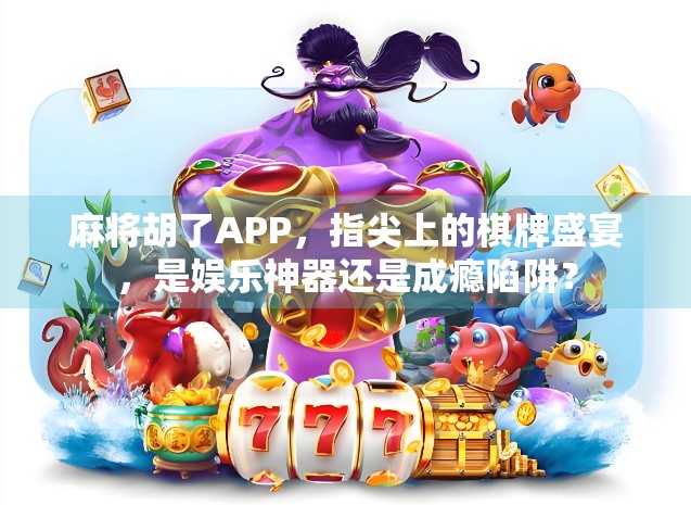 麻将胡了APP，指尖上的棋牌盛宴，是娱乐神器还是成瘾陷阱？