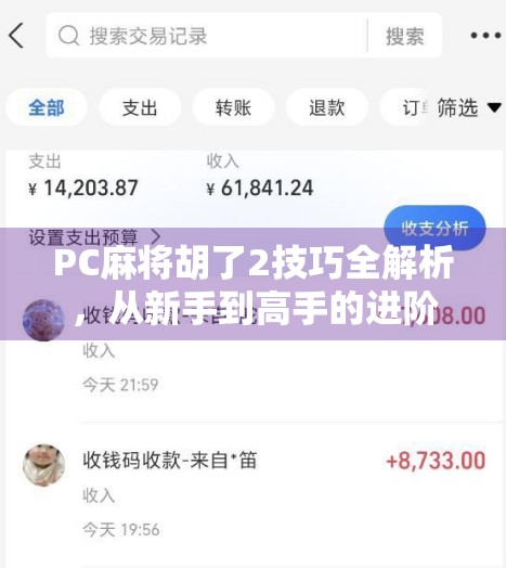 PC麻将胡了2技巧全解析，从新手到高手的进阶之路，你不可不知的5大制胜法宝！