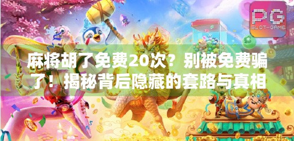 麻将胡了免费20次？别被免费骗了！揭秘背后隐藏的套路与真相
