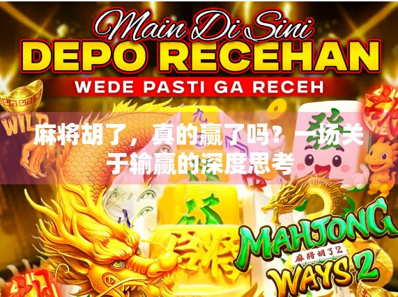 麻将胡了，真的赢了吗？一场关于输赢的深度思考