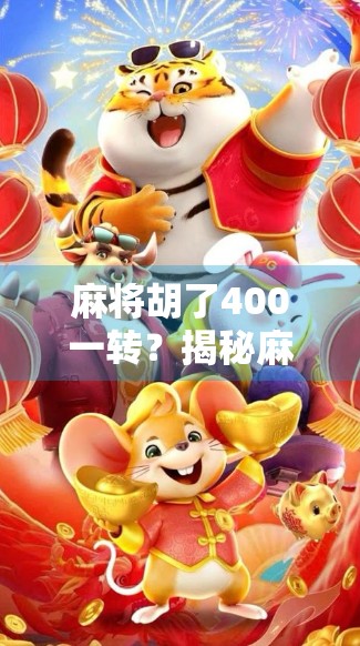 麻将胡了400一转？揭秘麻将局背后的金钱游戏与社交陷阱