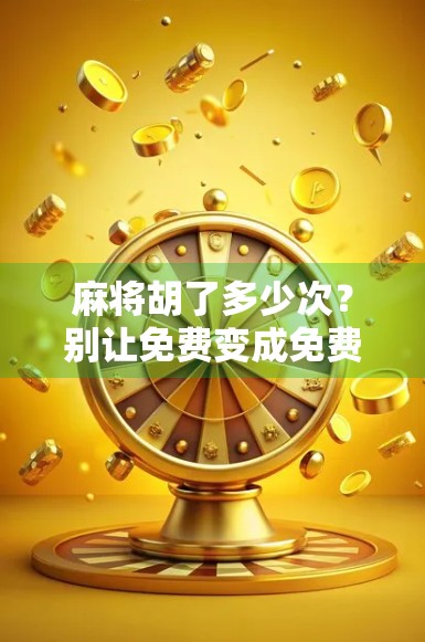 麻将胡了多少次？别让免费变成免费陷阱！