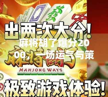 麻将胡了爆分2000，一场运气与策略的狂欢，背后藏着多少你不知道的真相？