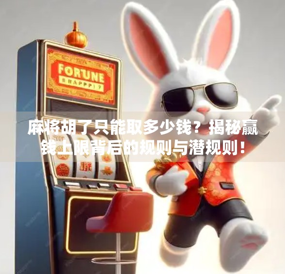 麻将胡了只能取多少钱?揭秘赢钱上限背后的规则与潜规则!