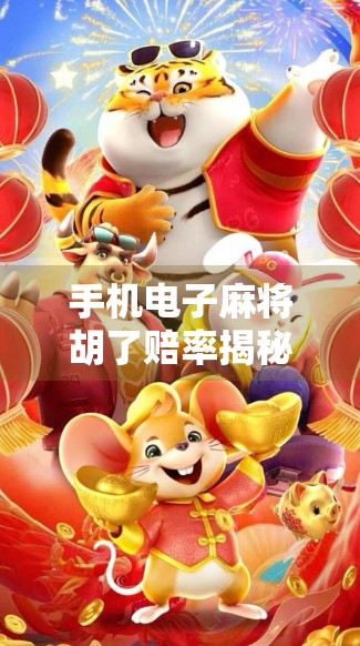 手机电子麻将胡了赔率揭秘，你以为的娱乐可能正在悄悄掏空你的钱包！