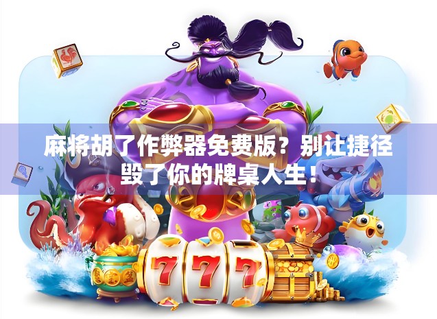 麻将胡了作弊器免费版？别让捷径毁了你的牌桌人生！