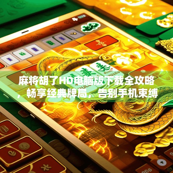 麻将胡了HD电脑版下载全攻略，畅享经典牌局，告别手机束缚！