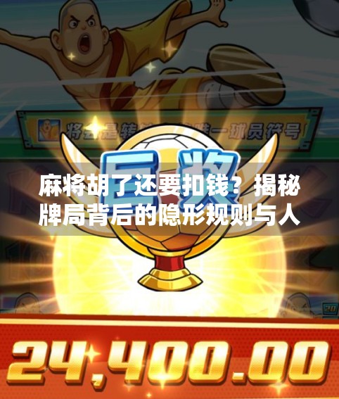 麻将胡了还要扣钱？揭秘牌局背后的隐形规则与人性博弈