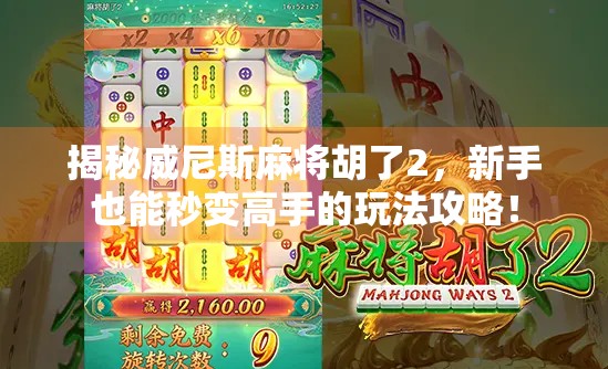 揭秘威尼斯麻将胡了2，新手也能秒变高手的玩法攻略！