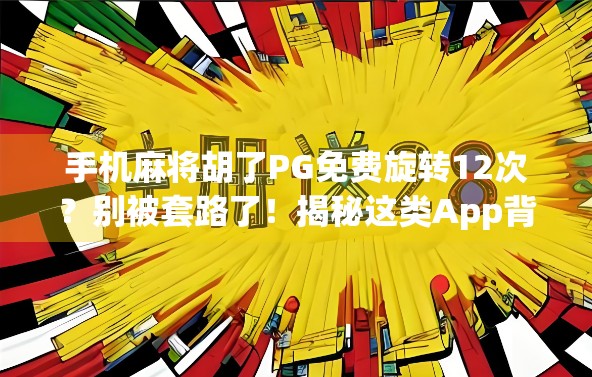 手机麻将胡了PG免费旋转12次?别被套路了!揭秘这类App背后的甜蜜陷阱 手机麻将胡了PG免费旋转12次?别被套路了!揭秘这类App背后的甜蜜陷阱