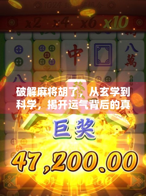 破解麻将胡了，从玄学到科学，揭开运气背后的真相！