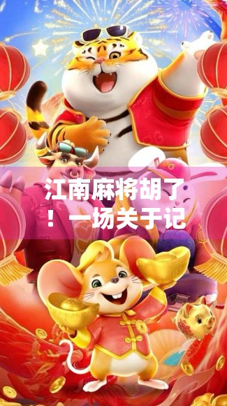 江南麻将胡了!一场关于记忆、乡愁与烟火气的牌局人生